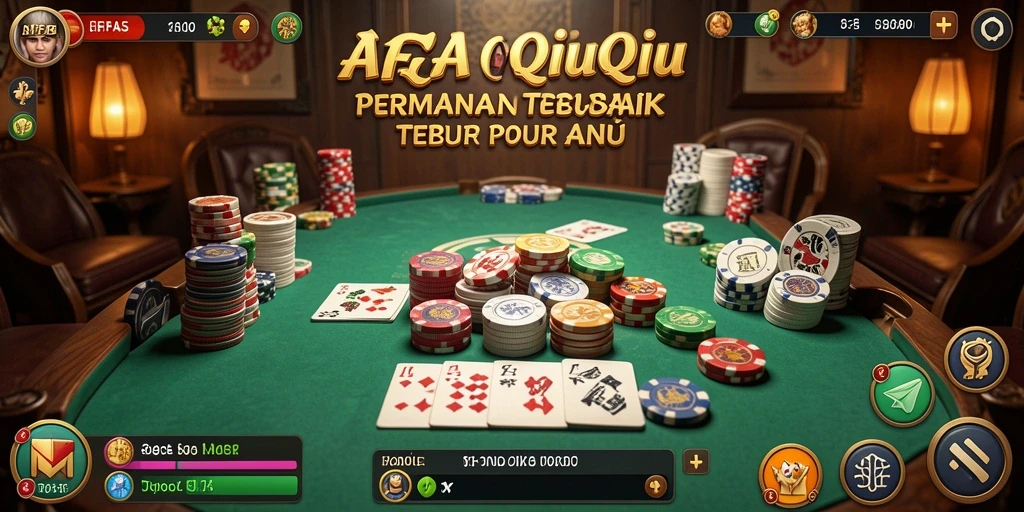 Tampilan seru gameplay QiuQiu di AFAF.