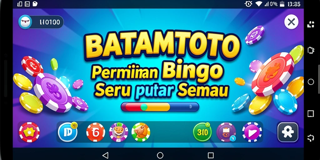Screenshot gameplay BATAMTOTO menampilkan keramaian pemain Bingo yang antusias.