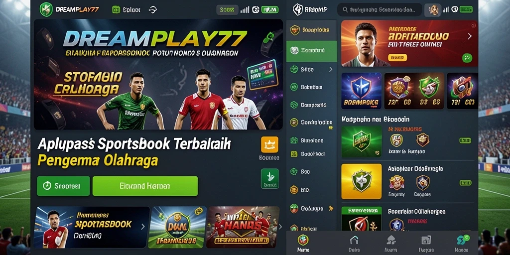 Tampilan gameplay Sportsbook yang menarik dan interaktif.