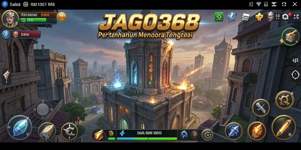 Tampilan gameplay menawan dari JAGO368 dalam Tower Defense.