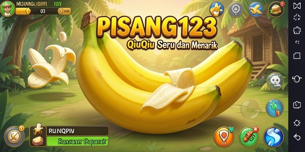 Tampilan gameplay seru dari PISANG123 yang penuh tantangan.